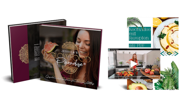 GLOW FOOD Kochbuch Experience - Geschmacksorgasmen für deinen Alltag.